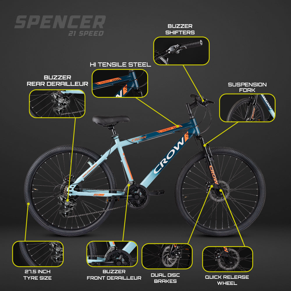 SPENCER HAWK 21 SPEED